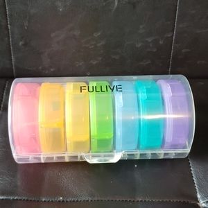 Medication Supplement Vitamin Travel Organizer